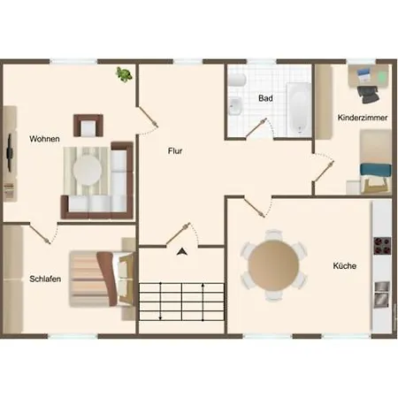 Appartamento Gaestehaus Kesselshain Borna